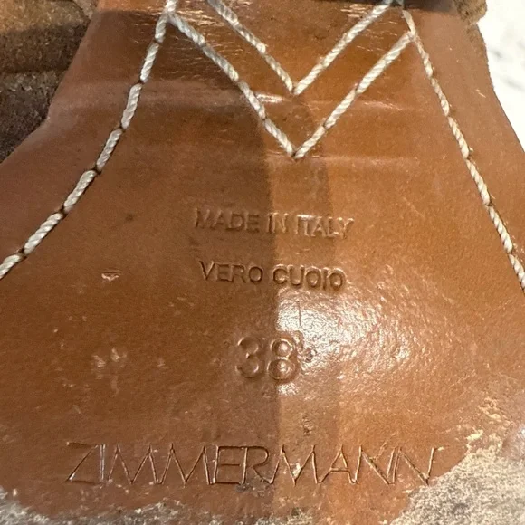 Zimmermann Brown Heeled Boots - Picture 6 of 8